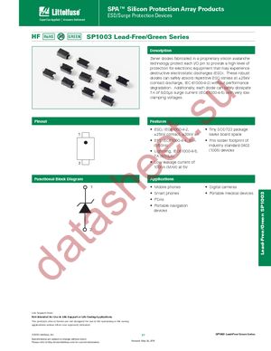 SP1003-01DTG datasheet  